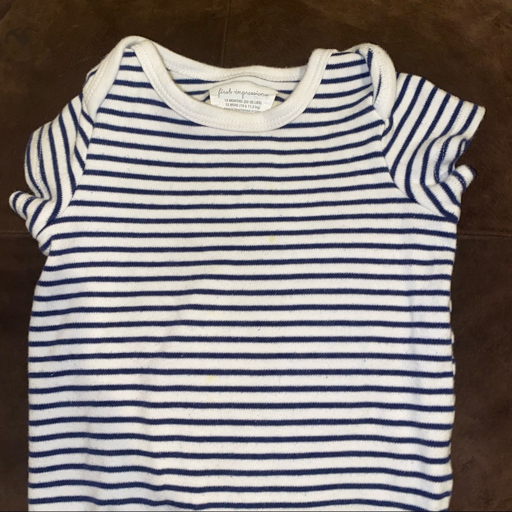 4-piece red and blue bodysuit set